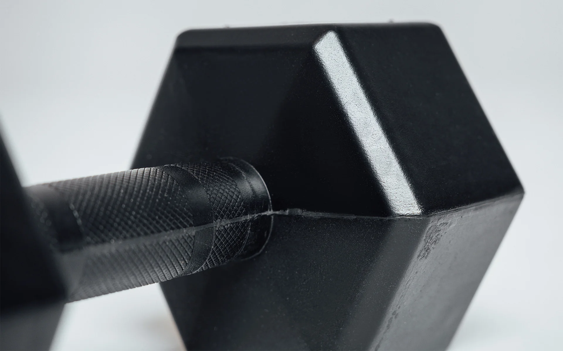 Rubber Coated Dumbbells - Image 5